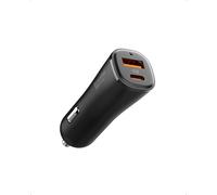Spigen ArcStation Essential 48W Caricatore Auto USB C & A Rapido [2 Porte & Compatto] Caricatore Accendisigari PPS, PD/QC 3.0 48W Compatibile con iPhone 17 16 15 14 13 16e & Samsung S25 Pixel 10 altro