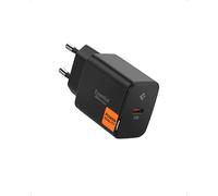 Spigen ArcStation Essential Caricatore USB-C 20W, Caricatore Rapido GaN PD 3.0 per iPhone 17/16/15, Samsung Galaxy S26/A57, Google Pixel, Caricatore Compatto a Porta Singola - Nero