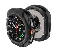 Spigen Liquid Air Cover per Galaxy Watch 8 Classic | Custodia TPU flessibile e leggera, design protettivo e bordi rialzati per Galaxy Watch 8 46mm(2025) - Nero Opaco