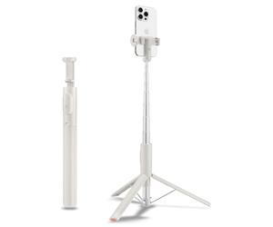 Spigen Automatica Treppiede Bastone Selfie, WonderSnap S541W, Selfie Stick Bluetooth 5.0 con Telecomando, Treppiede Smartphone per iPhone, Galaxy, Pixel, Xiaomi, OnePlus etc - Dune Beige