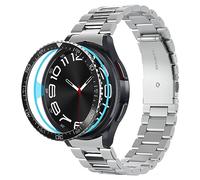 Spigen Bezel Tune compatibile con Samsung Galaxy Watch 6 Classic 43mm Bezel Ring Protezione Bezel Ring Cover adesiva (2023) - Nero