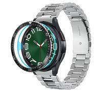 Spigen Bezel Tune compatibile con Samsung Galaxy Watch 6 Classic 47mm Bezel Ring Protezione Bezel Ring Cover adesiva (2023) - Nero