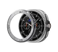 Spigen Bezel Tune compatibile con Samsung Galaxy Watch 8 Classic 46mm (2025) Bezel Ring Protezione Bezel Ring Cover adesiva - Argento