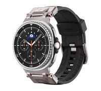 Spigen Cinturino Dura Pro Armor in TPU Nylon Compatibile con Samsung Galaxy Watch 8 44mm/40mm, Galaxy Watch 8 Classic 46mm (2025) - Nero
