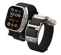 Spigen Cinturino DuraPro Flex Compatible con Apple Watch Ultra 3/2/1 49mm, Series 11/10 46mm, Series 9/8/7-4/SE 45mm, 44mm - Nero