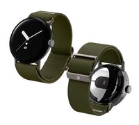 Spigen Cinturino Lite Fit in Nylon Compatibile con Google Pixel Watch 4/3/2/1 41mm (2025/2024/2023/2022) - Cachi