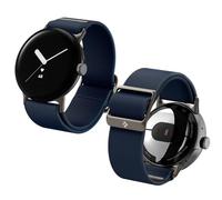 Spigen Cinturino Lite Fit in Nylon Compatibile con Google Pixel Watch 4/3/2/1 41mm (2025/2024/2023/2022) - Blu Marino