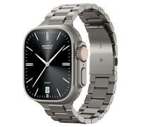 Spigen Cinturino Modern Fit Titanio Compatibile con Apple Watch Ultra 3/2/1 49mm, Series 11/10 46mm, Series 9/8/7-4/SE 45mm, 44mm - Titanio Naturale