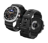 Spigen Cinturino Basico in Silicone con Fibbia Compatibile con Samsung Galaxy Watch 8 44mm/40mm, Galaxy Watch 8 Classic 46mm (2025) - Nero