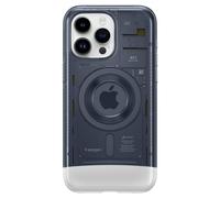 Spigen Cover per iPhone 15 Pro, Classic C1 MagFit, Compatibile con MagSafe - Grafite