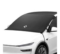 Spigen Copriparabrezza Magnetico per Auto, Copertura Parabrezza Anteriore | Protezione Neve, Ghiaccio e Polvere, Protezione Solare UV Compatibile con Tesla e la Maggior Parte delle Auto