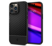 SPIGEN SGP - Cover Anti-shock Iphone 14 Pro Max Striature In Rilievo Spigen Core Armor Nera - SPEDIZIONE GRATUITA
