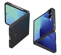 Spigen Cover Air Skin Aramid Compatibile con Samsung Galaxy Z Flip 7 - Nero