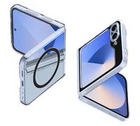 Spigen Cover Air Skin OneTap Metal Ring Compatibile con Samsung Galaxy Z Flip 7 FE e Samsung Galaxy Z Flip 6 - Nero