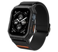 Spigen Cover con Cinturino Lite Fit Pro Compatibile con Apple Watch Serie 9/8/7 45mm - Nero Opaco