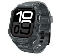 Spigen Cover con Cinturino Rugged Armor Pro 2 Compatibile con Apple Watch Series 11/10 46mm (2025/2024) - Grigio Scuro