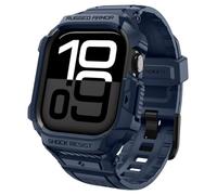 Spigen Cover con Cinturino Rugged Armor Pro 2 in TPU Compatibile con Apple Watch Series 11/10 42mm (2025/2024) - Blu navy