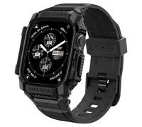 Spigen Cover con Cinturino Rugged Armor Pro Compatibile con Apple Watch Series 11/10 42mm (2025/2024) - Nero