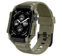 Spigen Cover con Cinturino Rugged Armor Pro Compatibile con Apple Watch Series 11/10 46mm (2025/2024) - Vintage Khaki