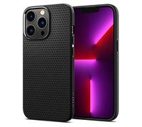 Spigen Cover Liquid Air Compatibile con iPhone 13 Pro - Nero Opaco