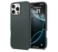Spigen Cover Liquid Air Compatibile con iPhone 16 Pro - Abisso Verde