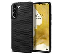 Spigen Cover Liquid Air Compatibile con Samsung Galaxy S22 Plus 5G - Nero opaco