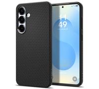 Spigen Cover Liquid Air Compatibile con Samsung Galaxy S25 Plus - Nero Opaco