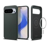 Spigen Cover Liquid Air MagFit Compatibile con Google Pixel 10 Pro XL, Supporto MagSafe e Pixelsnap - Abisso Verde