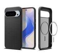 Spigen Cover Liquid Air MagFit Compatibile con Google Pixel 10 Pro XL, Supporto MagSafe e Pixelsnap - Nero Opaco