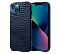 Spigen Cover Liquid Air Compatibile con iPhone 13 - Blu notte