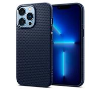Spigen Cover Liquid Air Compatibile con iPhone 13 Pro - Blu notte
