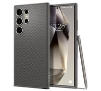 Spigen Cover Liquid Air Compatibile con Samsung Galaxy S24 Ultra - Marble Gray