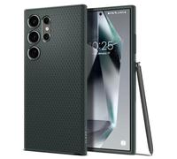 Spigen Cover Liquid Air Compatibile con Samsung Galaxy S24 Ultra - Abisso Verde