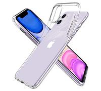 Spigen Cover Liquid Crystal Compatibile con iPhone 11 - Crystal Clear