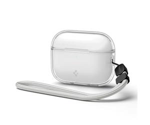 Spigen Cover Liquid Crystal Compatible con AirPods Pro 3 (3a Generazione 2025) con Moschettone, Custodia AirPods Pro 3 - Trasparente