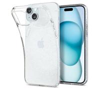 Spigen Cover Liquid Crystal Glitter Compatibile con iPhone 15 Plus - Crystal Quartz