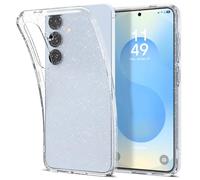 Spigen Cover Liquid Crystal Glitter Compatibile con Samsung Galaxy S25 - Crystal Quartz