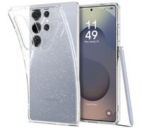 Spigen Cover Liquid Crystal Glitter Compatibile con Samsung Galaxy S25 Ultra - Crystal Quartz