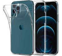 Spigen Cover Liquid Crystal Compatibile con iPhone 12 e Compatibile con iPhone 12 Pro - Trasparente