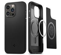 Spigen Cover Mag Armor MagFit, Compatibile con MagSafe, Custodia Magnetica per iPhone 14 Pro Max - Nero Opaco