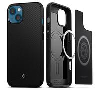 Spigen Cover Magnetica Mag Armor MagFit Compatibile con iPhone 13 Mini - Nero Opaco