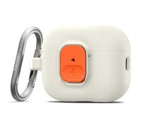Spigen Cover Nano Pop Compatible con AirPods Pro 3 (3a Generazione 2025) con Moschettone, Custodia AirPods Pro 3 - Orange Beige