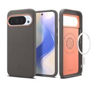 Spigen Cover Nano Pop MagFit Compatibile con Google Pixel 10/10 Pro, Supporto MagSafe e Pixelsnap - Papaya Gray