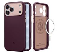 Spigen Cover Nano Pop MagFit per iPhone 18 Pro/iPhone 17 Pro | Compatibile con MagSafe, Burgundy Bean