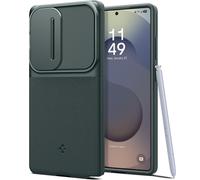 Spigen Cover Optik Armor Compatibile con Samsung Galaxy S25 Ultra Abisso Verde