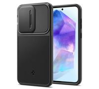 Spigen Cover Optik Armor Compatibile con Samsung Galaxy A55 5G - Nero