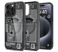 Spigen Cover per iPhone 15 Pro, Ultra Hybrid MagFit, Compatibile con MagSafe - ZeroOne
