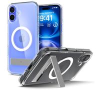 Spigen Cover per iPhone 16 Plus, Ultra Hybrid S MagFit, Compatibile con MagSafe - Clear White