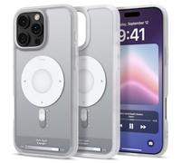Spigen Cover per iPhone 16 Pro Max, Ultra Hybrid MagFit, Compatibile con MagSafe - Argento Classico