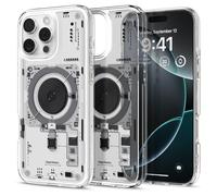 Spigen Cover per iPhone 16 Pro Max, Ultra Hybrid MagFit, Compatibile con MagSafe - Neo One